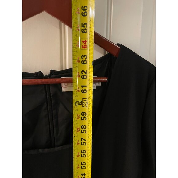 Cameron Blake Black Evening Gown With Beaded Jacket By Mon Cheri Women’s Size 16 - Picture 16 of 16